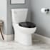 Signature Hardware Bradenton 1.28 GPF Two Piece Elongated Toilet - Seat Included, ADA Compliant White