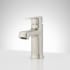 Signature Hardware Sefina 1.2 GPM Single Hole Bathroom Faucet with Pop-Up Drain Assembly Brushed Nickel