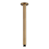 Signature Hardware 12" Round Ceiling-Mount Shower Arm Aged Brass