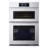 Signature Kitchen Suite 30 Inch Wide 6.4 Cu. Ft. Electric Oven and Microwave Combo with Meat Thermometer and Sabbath Mode Stainless Steel