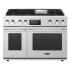 Signature Kitchen Suite 48 Inch Wide 7.9 Cu. Ft. Free Standing Gas Range with Convection Technology and Griddle Stainless Steel