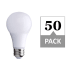 Simply Conserve Pack of (50) - 9 Watt Dimmable Medium (E26) LED Bulb - 810 Lumens, 2700K and 90 CRI N/A