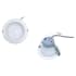 Simply Conserve 8" Integrated LED Reflector Canless Recessed Trim - IC Rated White
