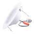 Simply Conserve 6" Integrated LED Baffle Recessed Trim - 4000K White