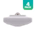 Simply Conserve 4.5" Wide 60-Watt LED 4-Pack White