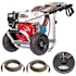 Simpson 3400 PSI 2.5 GPM Gas Powered Cold Water Pressure Washer Honda Engine N/A