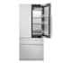 SKS 36 Inch Wide 19.3 Cu. Ft. Energy Star Certified Panel Ready French Door Refrigerator with Soft Close Drawer and Convertible Zone Panel Ready