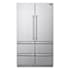 SKS 48 Inch Wide 15 Amp 26 Cu. Ft. Energy Star Certified Panel Ready French Door Refrigerator with LED Lights Panel Ready