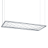 Sonneman Constellation Galaxy Matrix 74" Wide LED Suspension Multi Light Pendant Bright Satin Aluminum