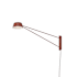 Sonneman Ray 9" Tall LED Long Wall Sconce Oxide Red