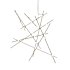Sonneman Constellation Aquila Major 20 Light 37" Wide LED Abstract Pendant with White Acrylic Shades Satin Brass / White Optical