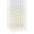 Sonneman Constellation 30" Wide Chandelier Satin Brass / White Optical