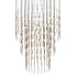 Sonneman Constellation Centaurus Pyramid 3 Light 48" Wide LED Abstract Chandelier Satin Brass