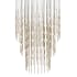 Sonneman Constellation Centaurus Pyramid 3 Light 48" Wide LED Abstract Chandelier Satin Brass