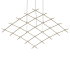 Sonneman Constellation Aquarius Medius 25 Light 122" Wide LED Chandelier Satin Brass