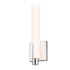 Sonneman Tubo Slim 12" LED Bath Sconce with Spine Trim Polished Chrome