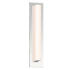 Sonneman Tubo Slim 18" LED Bath Panel Sconce with Flat Trim Polished Chrome