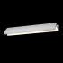 Sonneman Aileron 1 Light LED Wall Sconce Bright Satin Aluminum