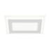 Sonneman Offset 24" Wide LED Flush Mount Ceiling Fixture Textured White