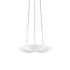 Sonneman Little Cloud 8" Wide Suspension Mini Pendant Textured White