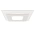 Sonneman Offset 20" Wide LED Flush Mount Square Ceiling Fixture - 3000K Textured White