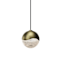 Sonneman Grapes 3" Wide LED Mini Pendant Brass