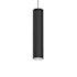 Sonneman ALC Single Light 10" Tall LED Mini Pendant Satin Black / Bezel Trim