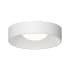 Sonneman Ilios 22" Wide LED Flush Mount Drum Ceiling Fixture - 3500K Satin White