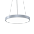 Sonneman Pi 24" Wide LED Suspension Pendant - 3500K Bright Satin Aluminum