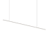 Sonneman Fino 70" Wide LED Suspension Linear Pendant Polished Chrome