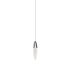 Sonneman Sultana 3" Wide Mini Pendant Polished Chrome