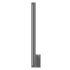 Sonneman Stripe 30" Tall Integrated LED Outdoor Wall Sconce with Aluminum Shade - ADA Compliant Textured Gray