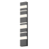 Sonneman Jazz Notes Single Light 36" High Integrated LED Outdoor Wall Sconce with White Diffusers - ADA Compliant Textured Gray