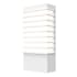 Sonneman Tawa 13" Tall ADA LED Outdoor Wall Sconce Textured White