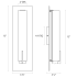 Sonneman 2441-ST Line Drawing