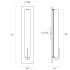 Sonneman 2443-ST Line Drawing