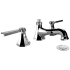 Speakman Opera 1.2 GPM Widespread Bathroom Faucet - Includes Pop-Up Drain Assembly Polished Chrome