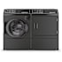 Speed Queen 27 Inch Wide 3.5 Cu. Ft. Front Load Washer and 27 Inch Wide 7 Cu. Ft. Electric Dryer Laundry Pair with Pet Plus Cycles Matte Black