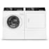 Speed Queen 27 Inch Wide 3.5 Cu. Ft. Front Load Washer and 27 Inch Wide 7 Cu. Ft. Gas Dryer Laundry Pair with Pet Plus Cycles White