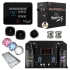 SteamSpa Black Series WiFi and Bluetooth 10.5KW Quickstart Steam Bath Generator Package with Dual Aroma Pump Brushed Nickel