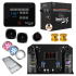 SteamSpa Black Series WiFi and Bluetooth 10.5KW Quickstart Steam Bath Generator Package with Dual Aroma Pump Gold