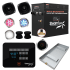 SteamSpa Black Series Bluetooth/WiFi 12kW QuickStart Steam Bath Generator Package Matte Black