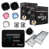 SteamSpa Black Series Wifi and Bluetooth 15kW QuickStart Steam Bath Generator Package Brushed Nickel