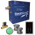SteamSpa Indulgence 12 KW QuickStart Steam Bath Generator Package with Built-in Auto Drain Brushed Nickel