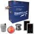 SteamSpa Royal 7.5 KW QuickStart Steam Bath Generator Package Brushed Nickel