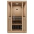 SteamSpa 2-Person Infrared Hemlock Indoor Sauna Room with LED Touch Control Panel and Oxygen Ionizer Wood