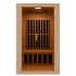 SteamSpa 2-Person Infrared Hemlock Indoor Sauna with LED Touch Panel Wood