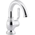 Sterling Ludington 0.5 GPM Single Hole Bathroom Faucet with Pop-Up Drain Assembly Polished Chrome