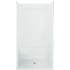 Sterling Advantage 39-3/8" x 39-3/8" x 73-9/16" Vikrell Shower with Drain Center White
