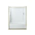 Sterling Ensemble AFD 36, Series 7110, 60" x 36" x 74-1/4" Tile Bath/Shower - Left-hand Drain White